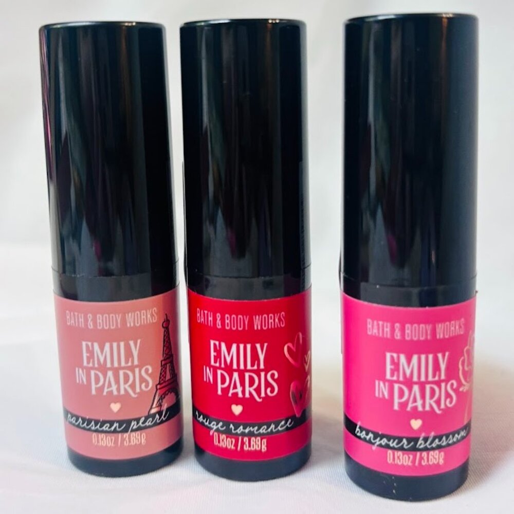 Emily in Paris complete Lipstick Collection - Bath & Body Works
